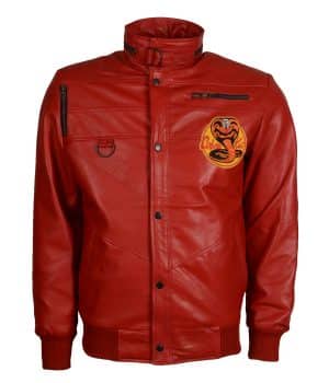 William Zabka Cobra Kai Leather Jacket