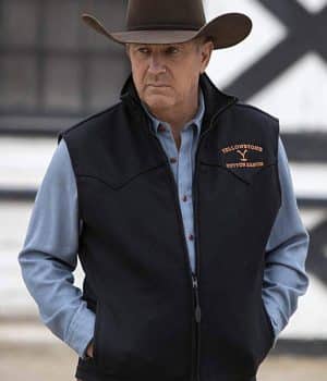 John Dutton Yellowstone Kevin Costner Vest