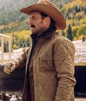 Josh Lucas John Dutton Quilted Jacket