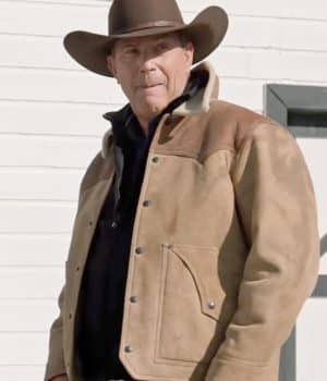 John Dutton Yellowstone Leather Jacket