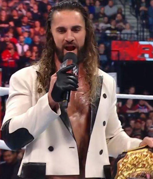 Raw Seth Rollins Leather Jacket